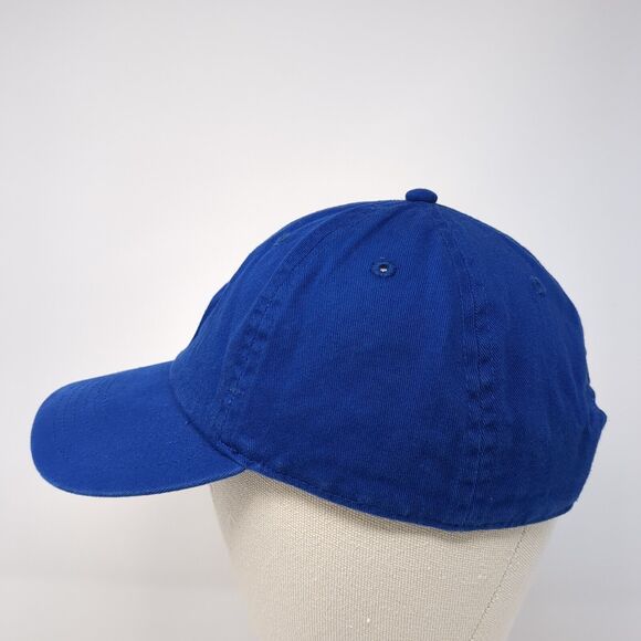 Gelante Slideback Hat Blue OS Adjustable Vented Holes 6 Panel Blank Cotton - Picture 3 of 8